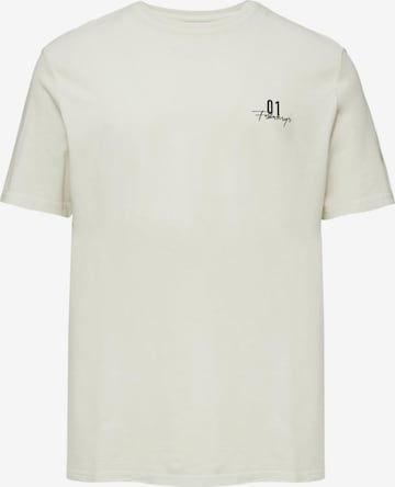 QS Shirt 'Q/S designed by - T-shirt' in Wit: voorkant