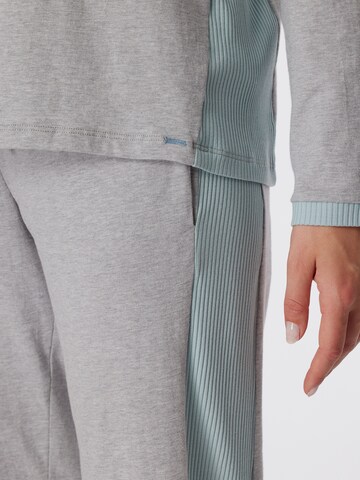 SCHIESSER Pajama ' Casual Nightwear ' in Grey