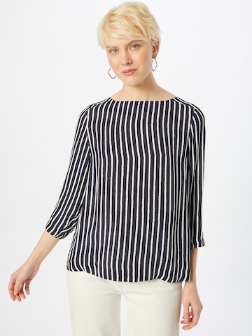 s.Oliver BLACK LABEL Bluse in Blau: predná strana