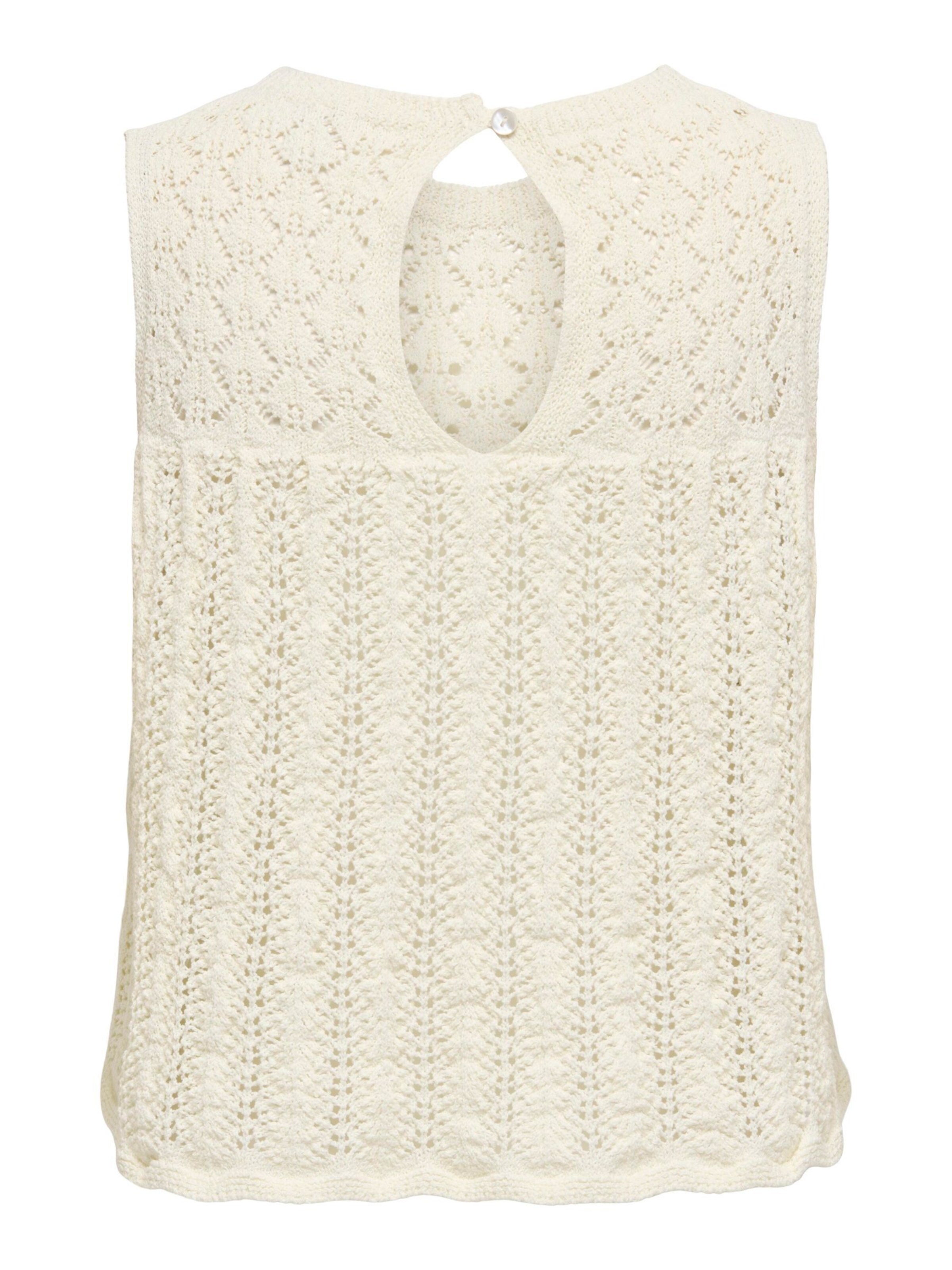 ONLY Knitted Top 'ONLLoxy' in Beige