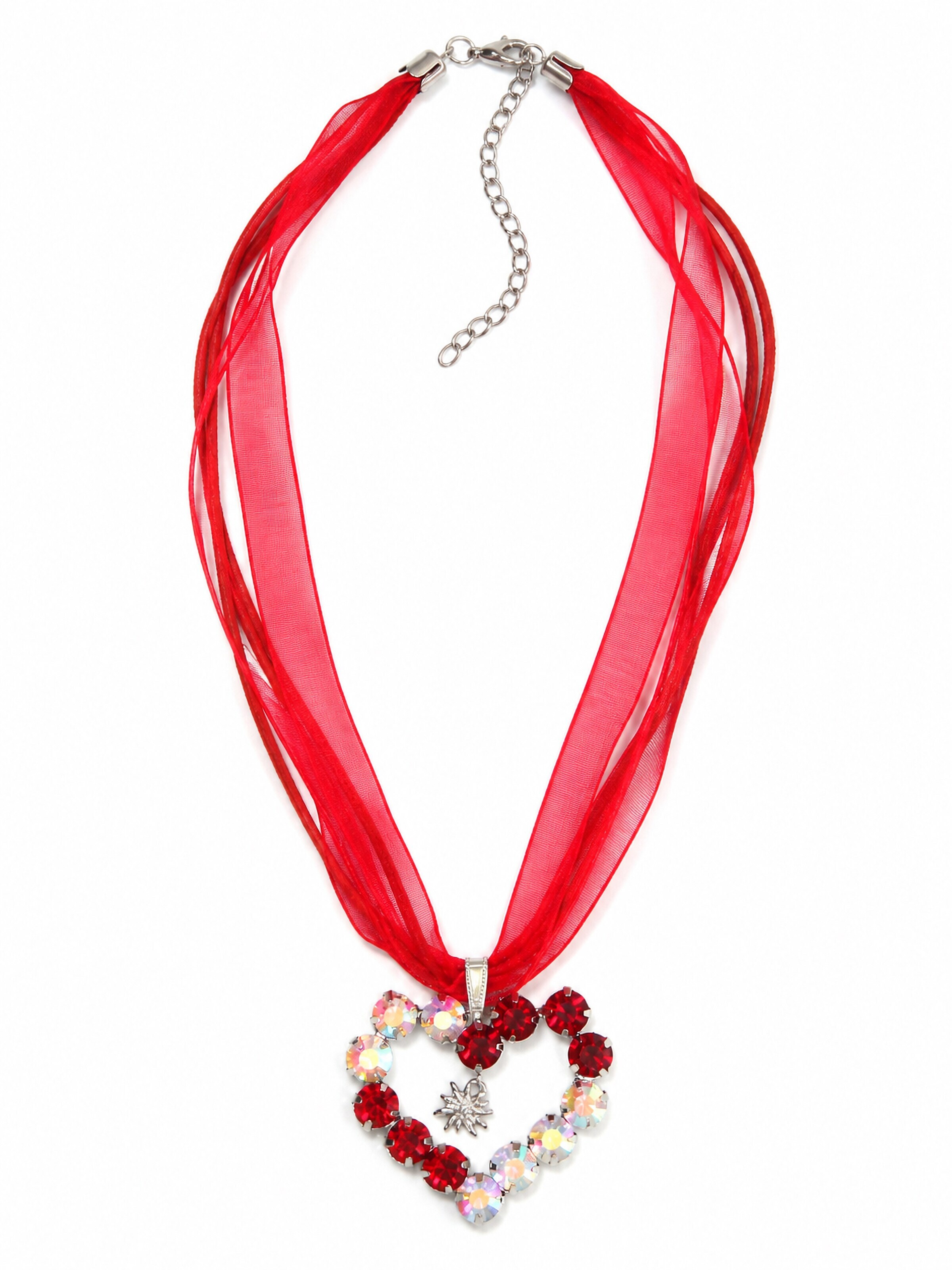 Allgäu Rebell Necklace 'Gudrun' in Red