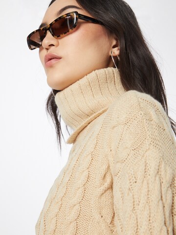 JDY Pullover 'JUSTY' in Beige