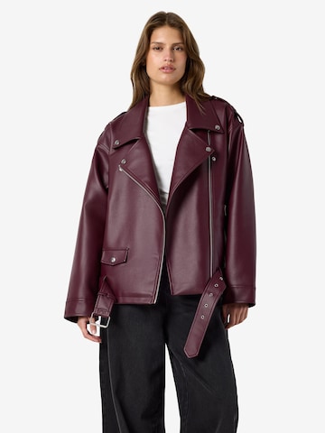 Veste mi-saison 'NMPaulina' Noisy may en rouge : devant