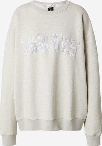 10Days Collegepaita 'Statement' värissä harmaa: etupuoli