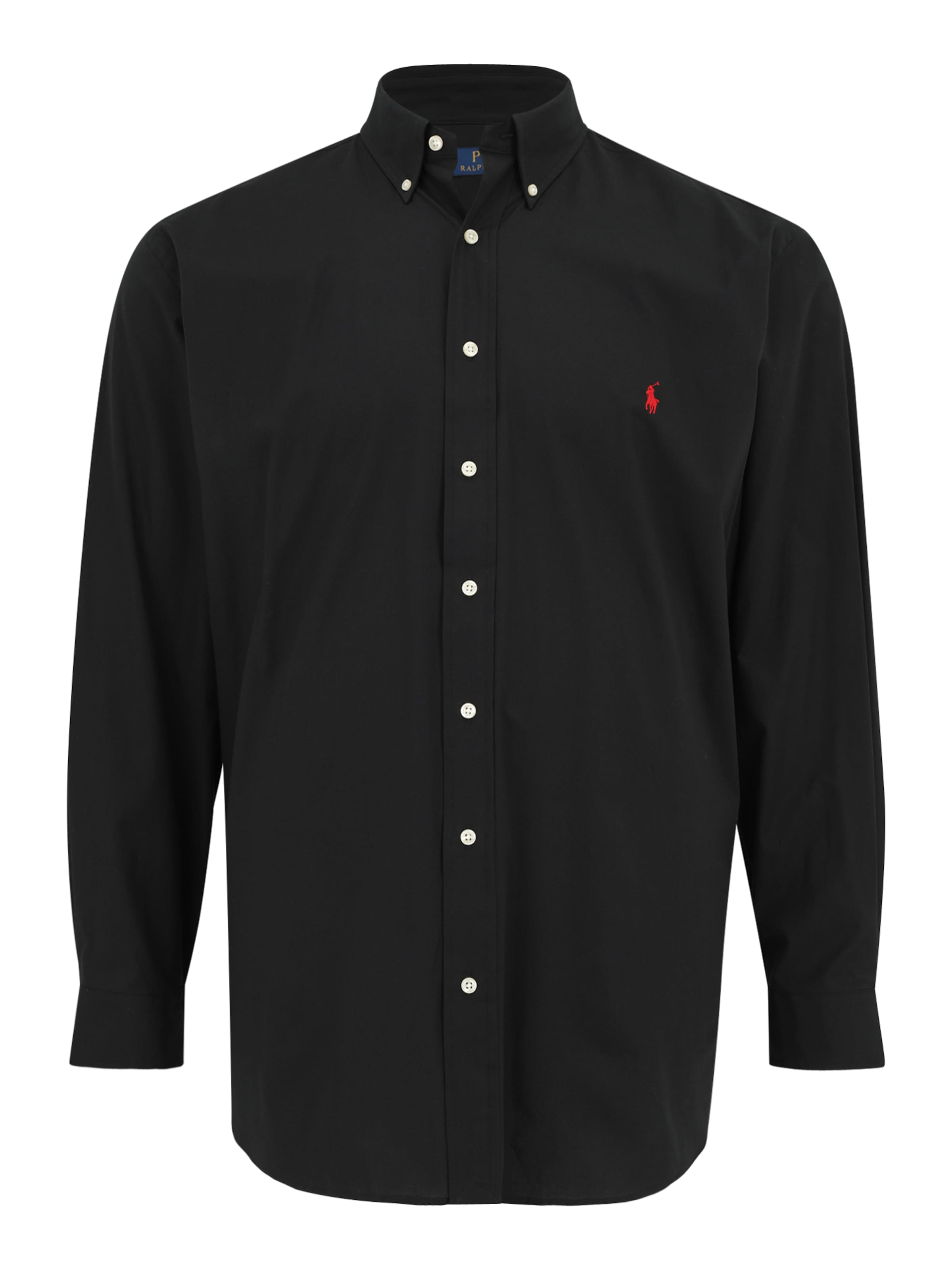 Regular fit Cămașă de la Polo Ralph Lauren Big & Tall pe negru: față