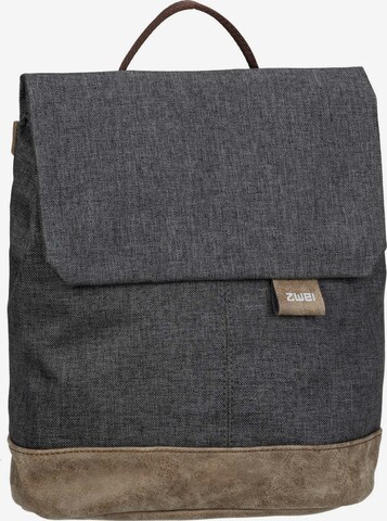 ZWEI Backpack 'Olli' in Grey: front