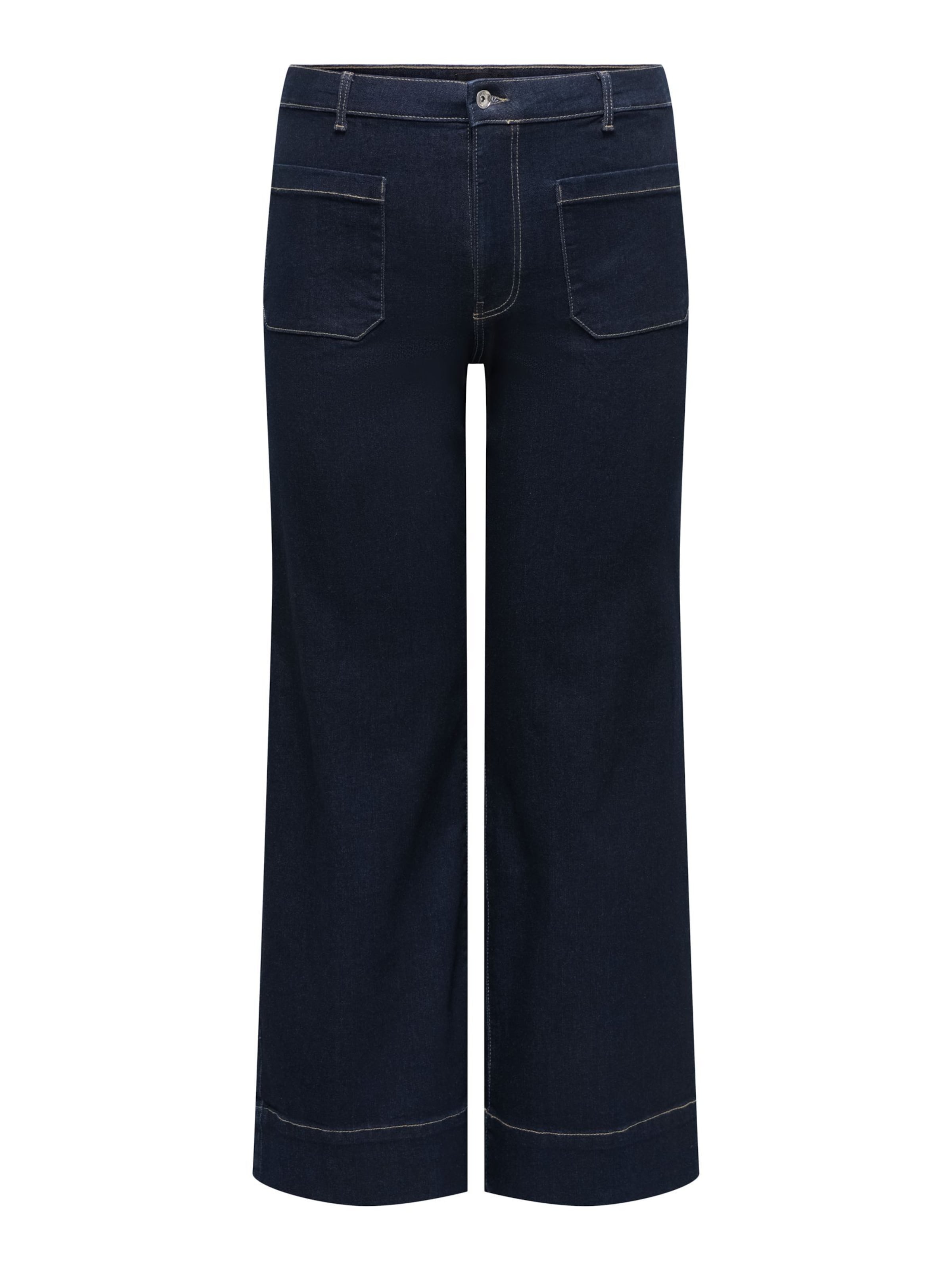 ONLY Carmakoma Jeans 'CARMadison' in Blauw: voorkant