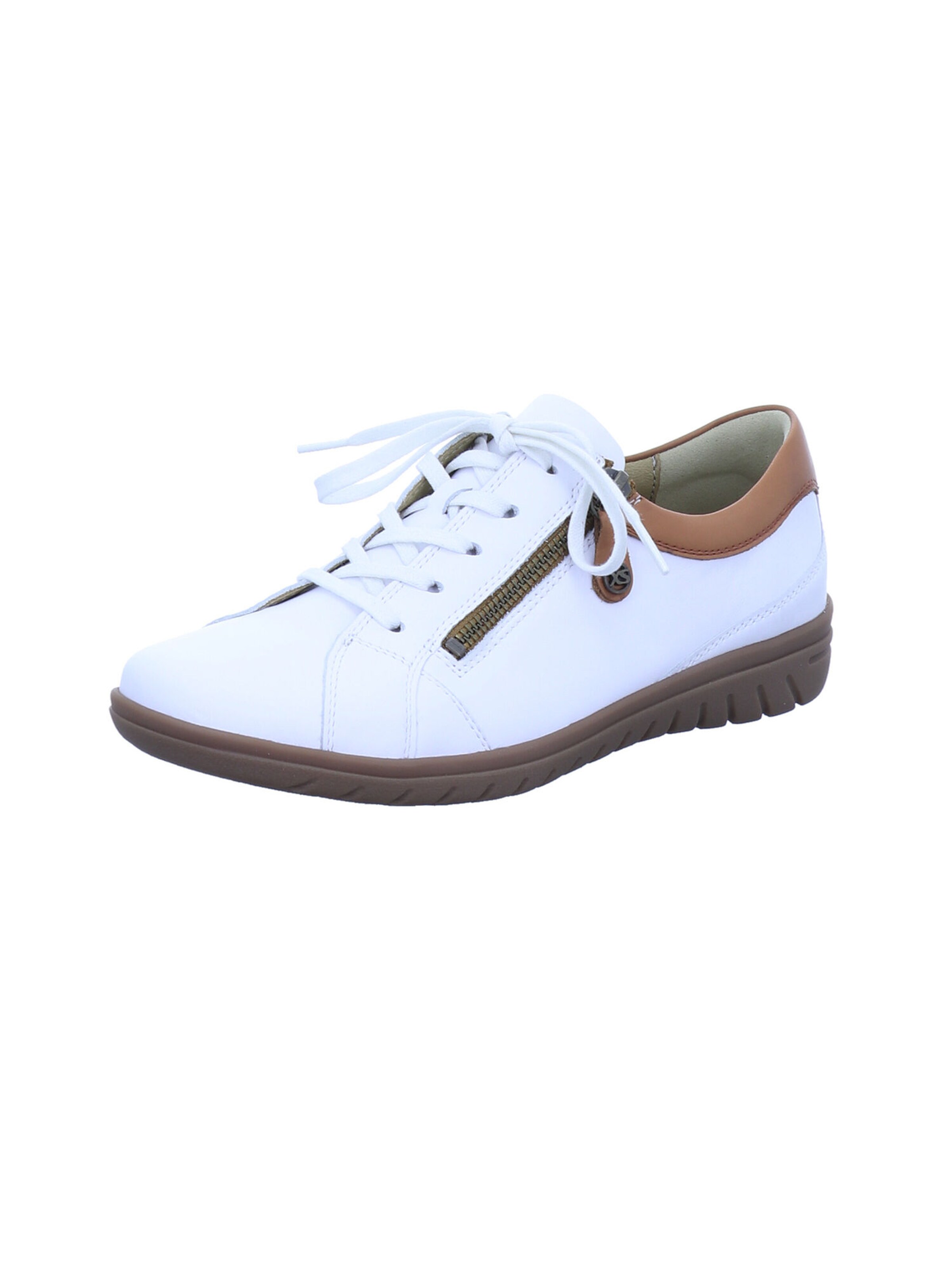 Hartjes Halbschuh 'CASUAL' in braun / weiß, Produktansicht