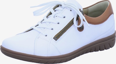 Hartjes Halbschuh 'CASUAL' in braun / weiß, Produktansicht