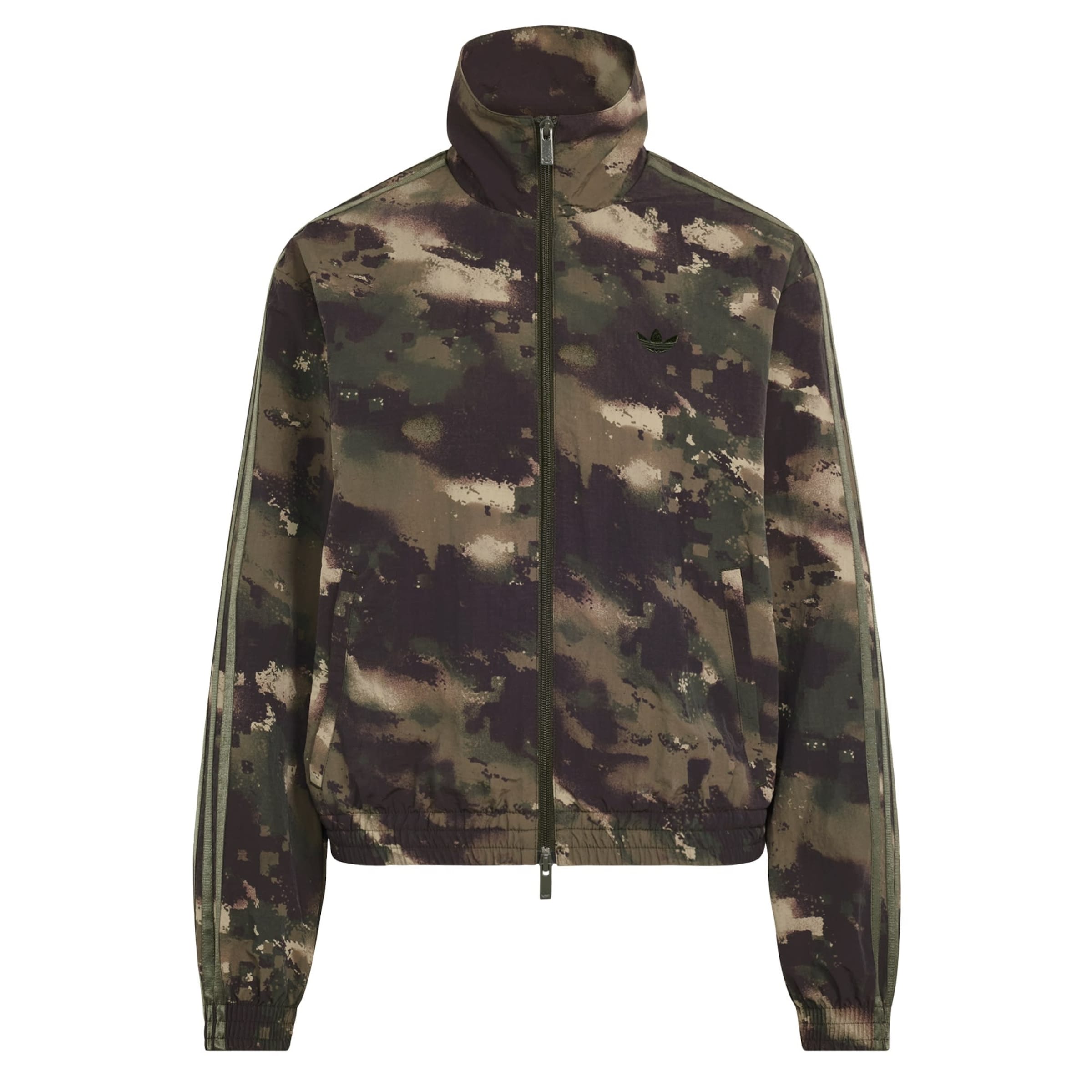 ADIDAS ORIGINALS Jacke in XXS in braun / mokka / khaki / oliv, Produktansicht