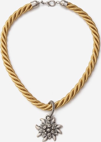 Allgäu Rebell Kette 'Marlene' in Gold: Vorderseite