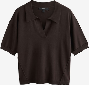 Next Kampsun, värv pruun: eest vaates