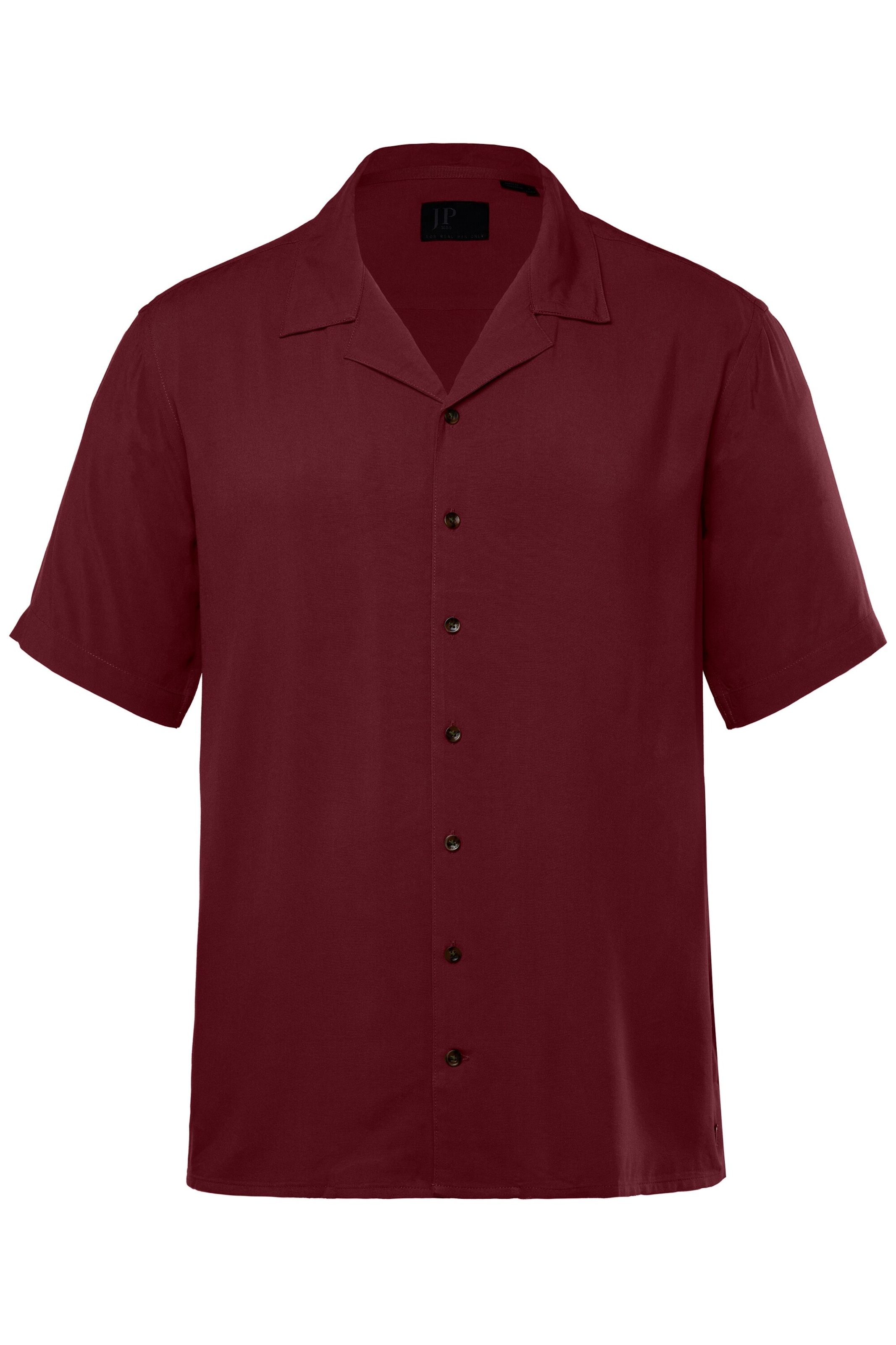 JP1880 Regular fit Overhemd in Rood: voorkant