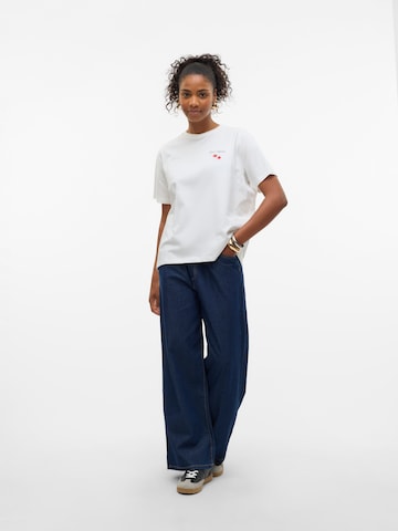 VERO MODA Футболка 'VMAYA CATY' в Белый