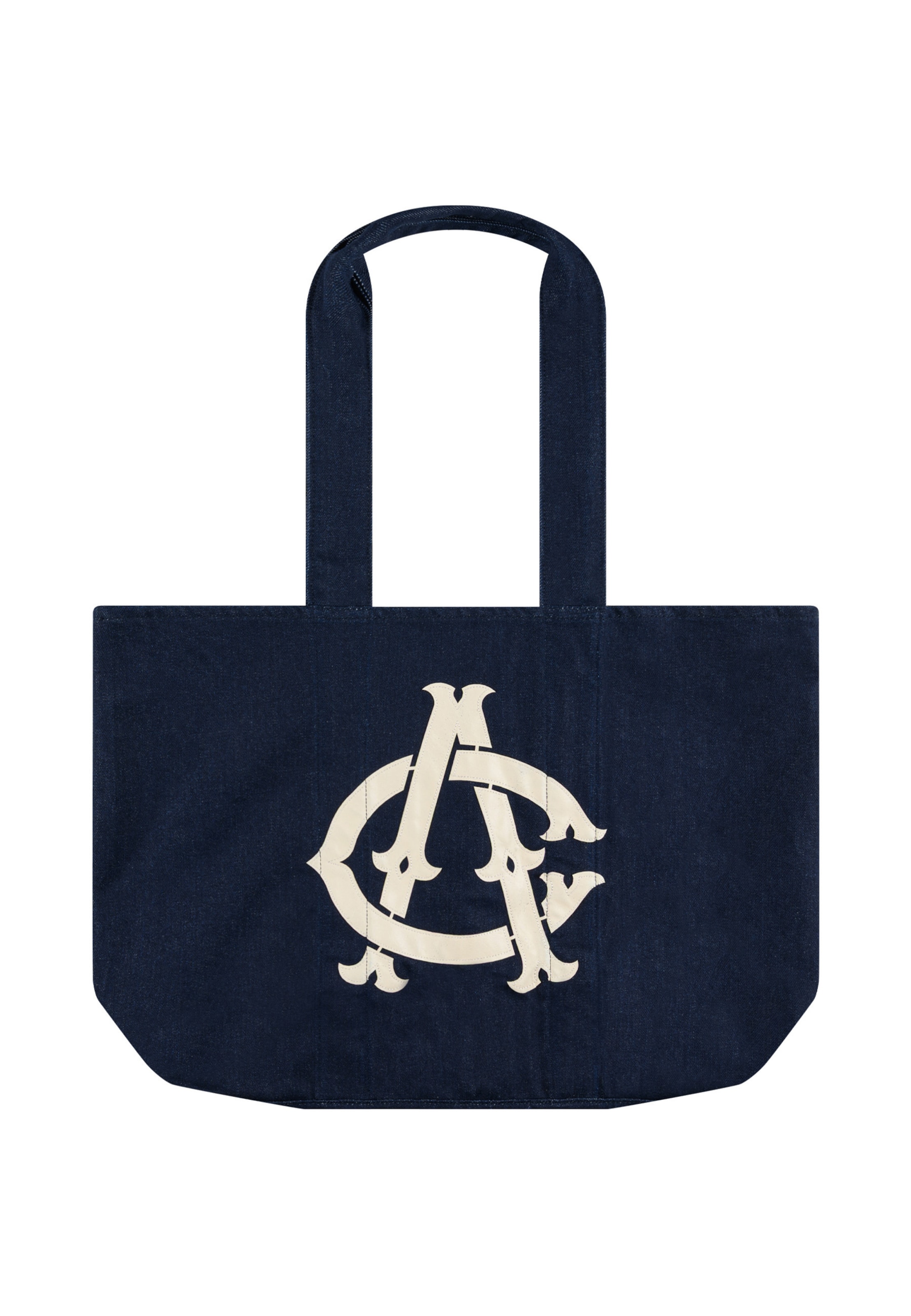 Another Cotton Lab Shopper in Blau: Vorderseite