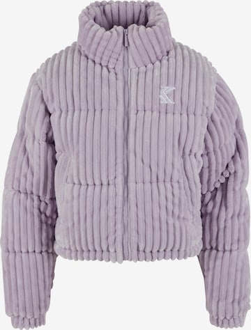 Karl Kani Välikausitakki värissä lila: etupuoli