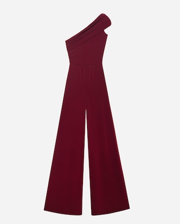 THE-ARE Jumpsuit in Red: front