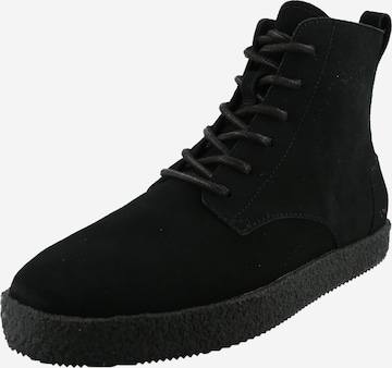 TOMS - Botas com atacadores em preto: frente