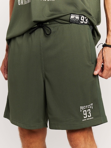 PROTEST Regular Broek 'PRTFrodo' in Groen