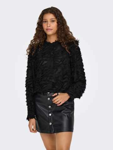 ONLY Bluse 'ONLCammie' in Schwarz: Vorderseite
