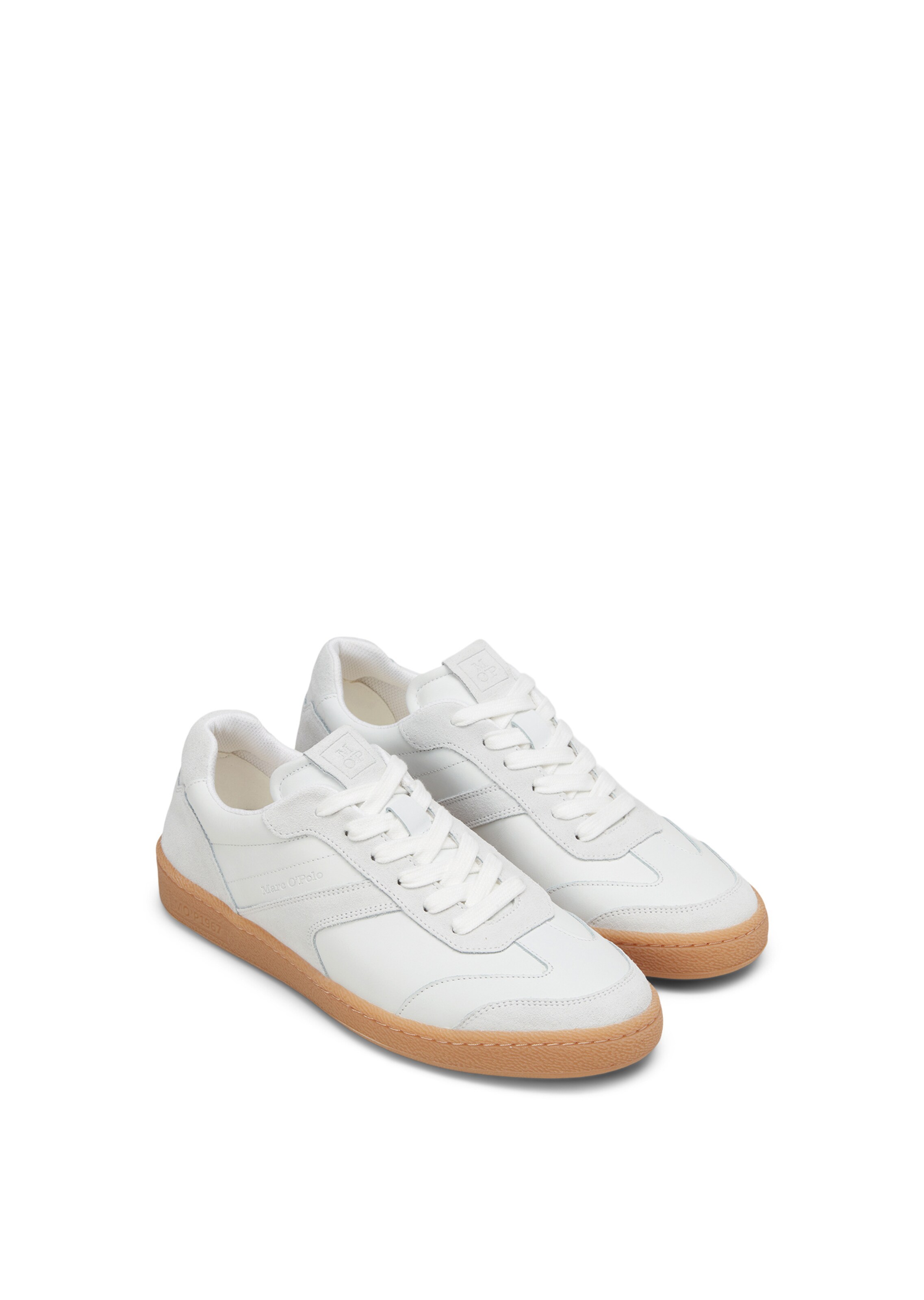 Baskets basses Marc O'Polo en blanc