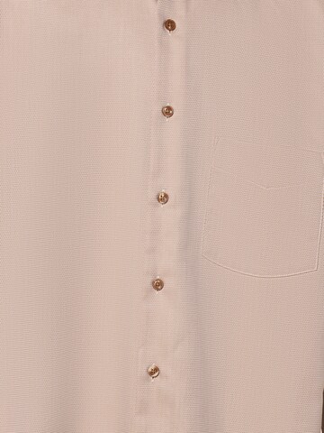 Andrew James Regular fit Button Up Shirt in Beige