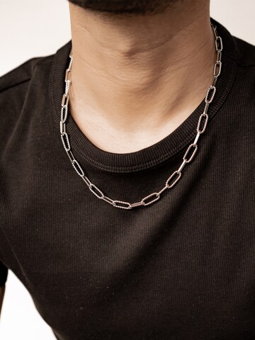 Chaîne 'Edge Twist' Hey Happiness en argent