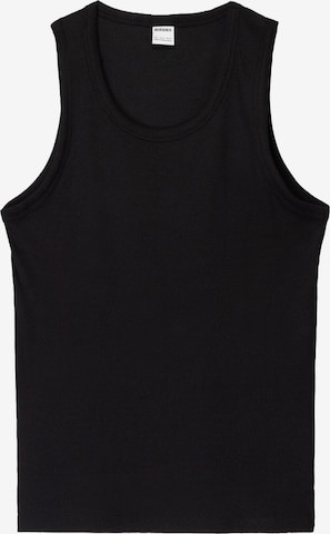 BershkaMajica - crna boja: prednji dio