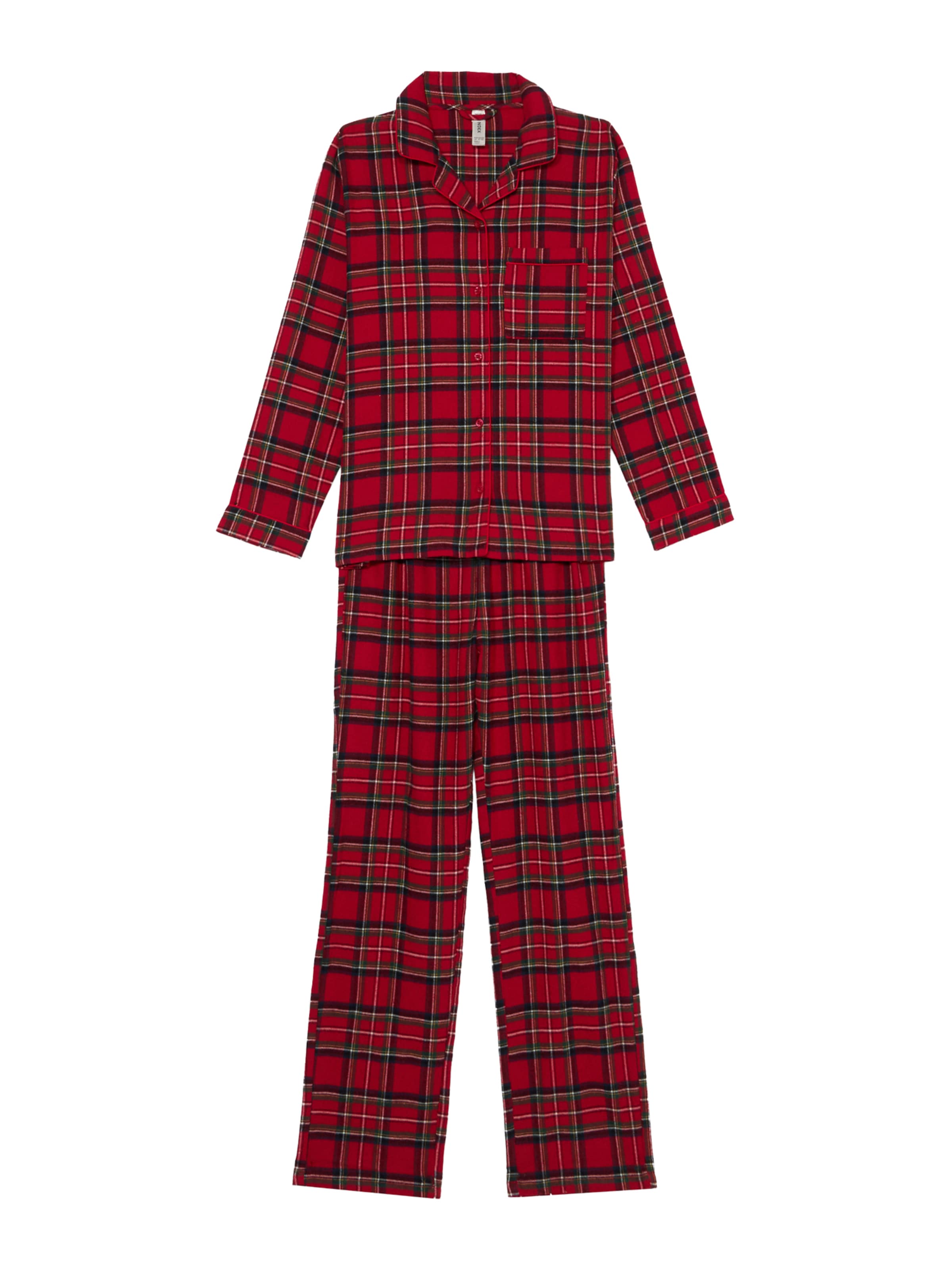 Lindex Nattøj i rød: forside