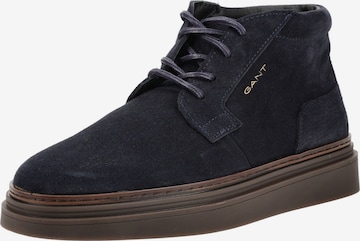 GANT Lace-up boots 'Kinzoon' in Blue: front
