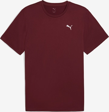 PUMA Performance shirt 'Tad Essentials' in Red: front