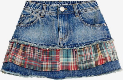 Desigual Hame koossa 152 värissä sininen denim / vaaleansininen / punainen / musta, Tuotenäkymä
