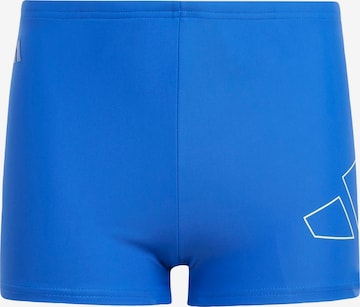 ADIDAS PERFORMANCE Swim Trunks in Blue: front