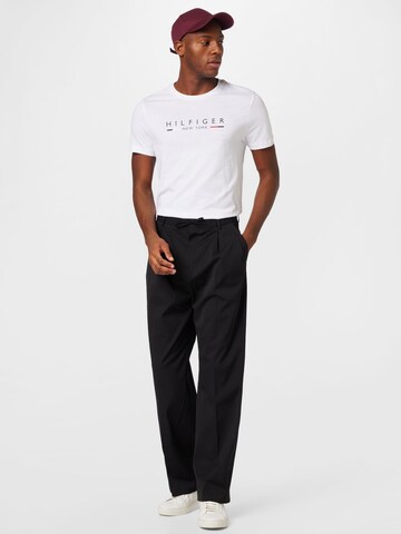 T-Shirt 'New York' TOMMY HILFIGER en blanc