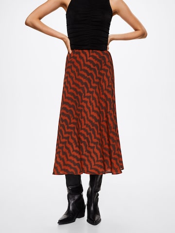 MANGO Skirt 'Bombay' in Red: front