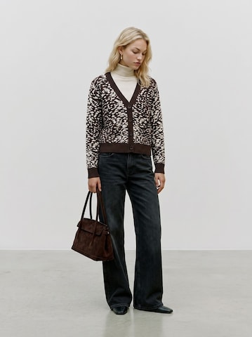 VERO MODA Strickjacke 'VMARIA' in Braun