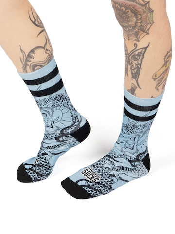 American Socks Socken 'Ryujin'‌‌‌‌ in Blau