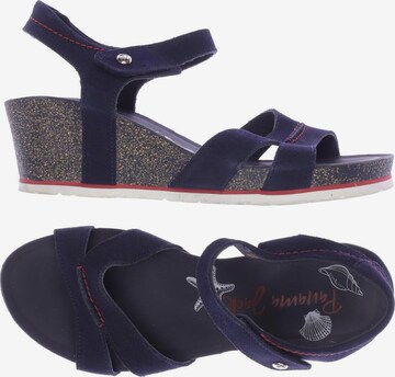 PANAMA JACK Sandals & High-Heeled Sandals in 40 in Blue: front