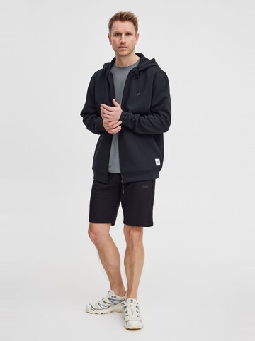 North Bend Sweatjacke 'Taro' in Schwarz