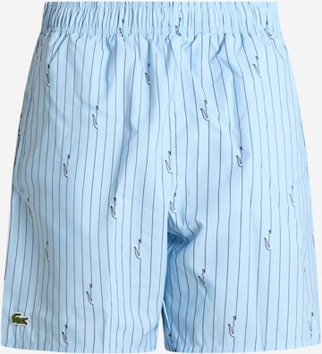 Pantaloncini da bagno di LACOSTE in blu: frontale
