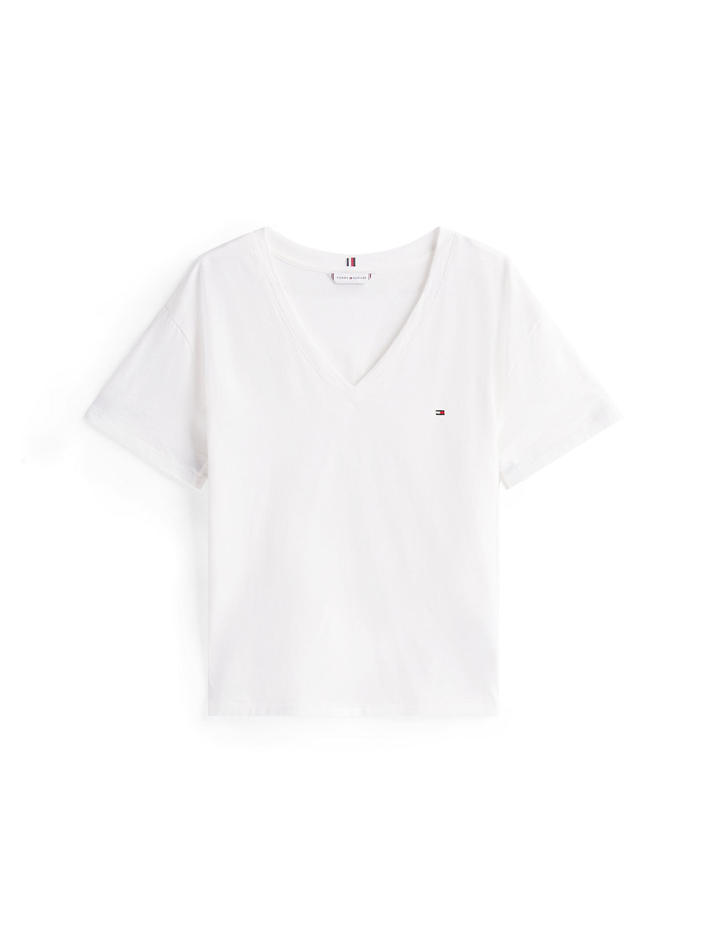 TOMMY HILFIGER T-Shirt in ecru, Produktansicht