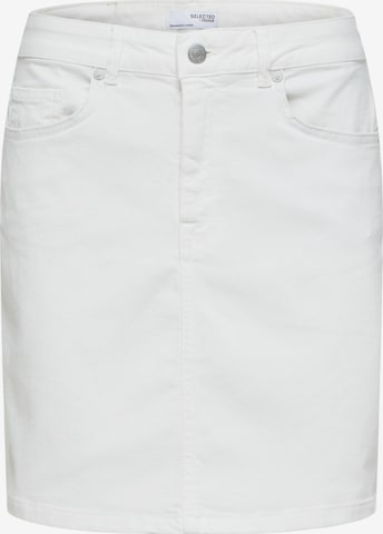 SELECTED FEMME Skirt 'Svava' in White: front