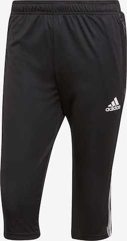 Coupe slim Pantalon de sport 'Tiro 21' ADIDAS SPORTSWEAR en noir : devant