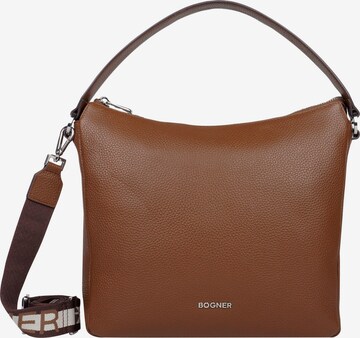 BOGNER Shoulder Bag 'Andermatt Marie ' in Brown: front