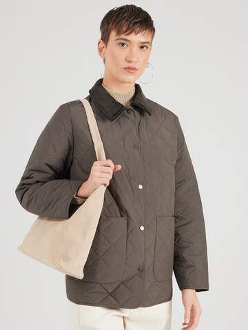 Geacă de primăvară-toamnă de la Embassy of Bricks and Logs pe verde: față