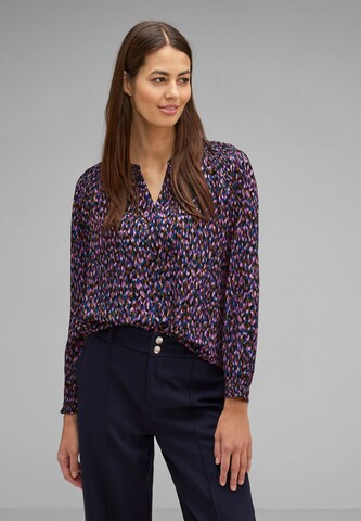 STREET ONE Blouse in Mixed colours: front