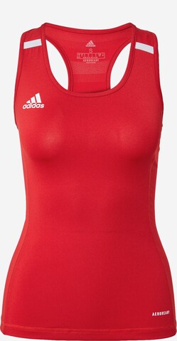 Sport top 'Team 19' de la ADIDAS SPORTSWEAR pe roșu: față