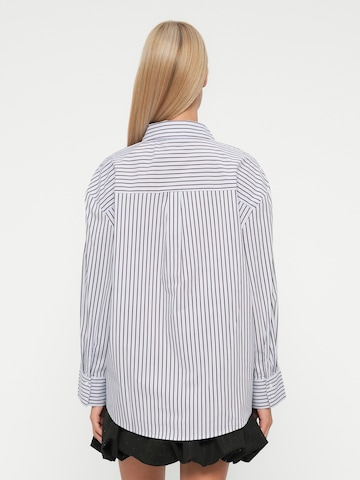 JDY Bluse 'JDYMIO' in Blau