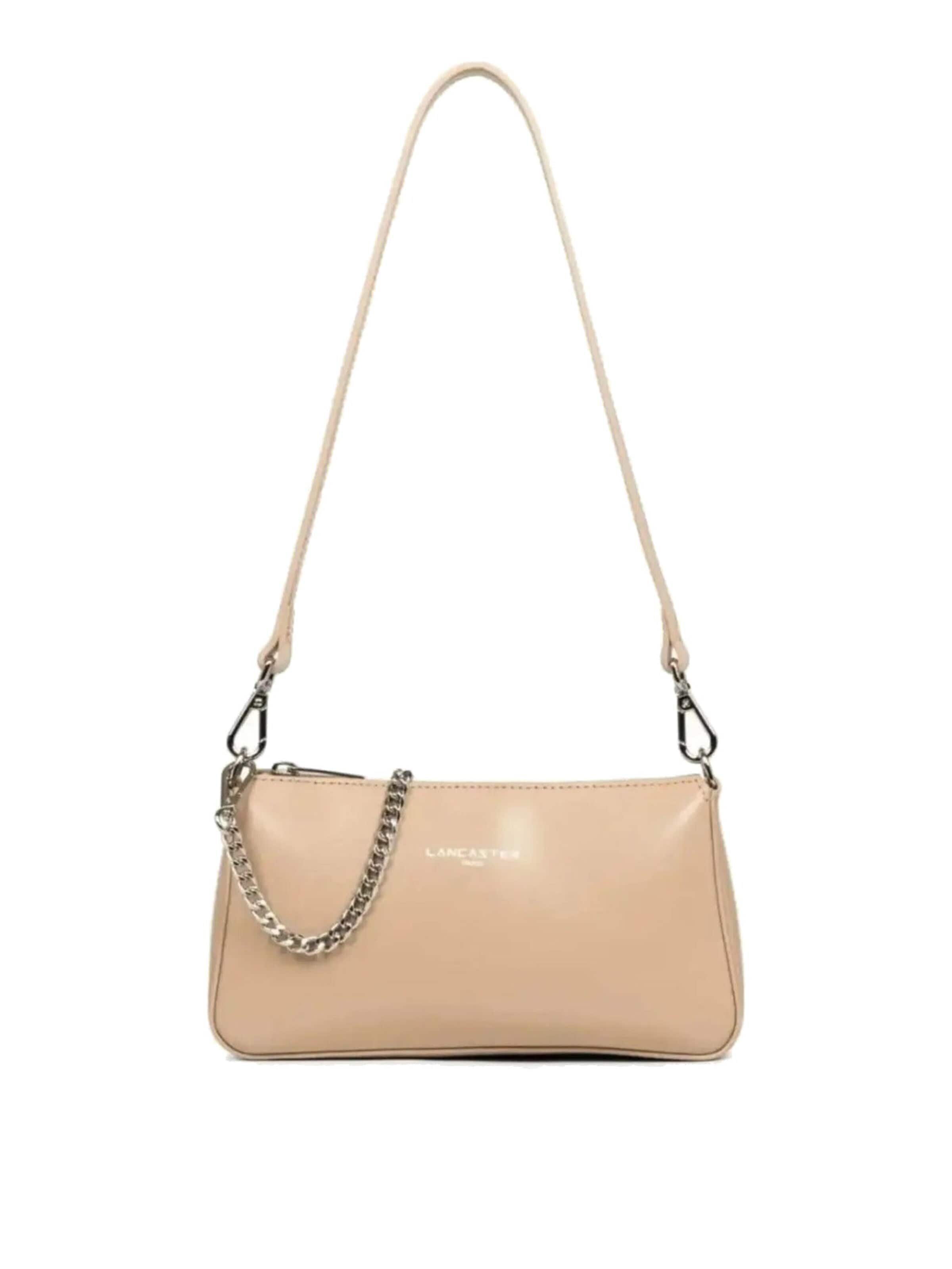 LANCASTER Paris Schoudertas 'Suave Even' in Beige: voorkant