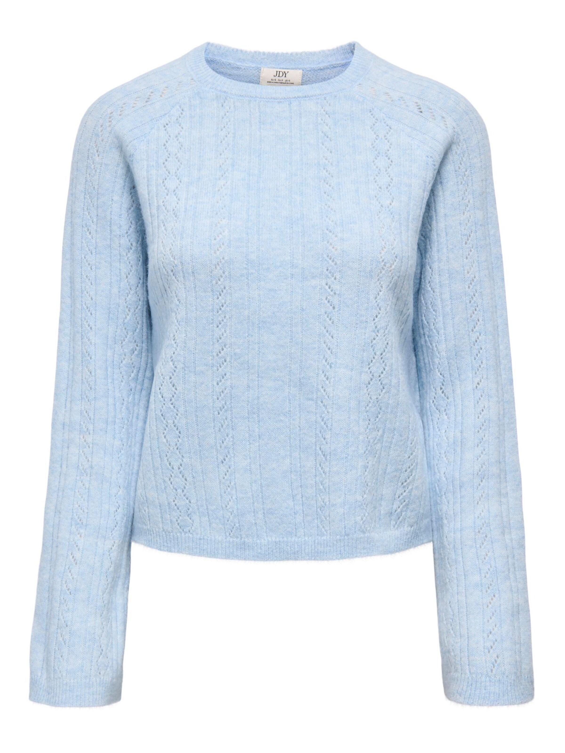 JDY Sweater 'JDYApril' in Blue: front